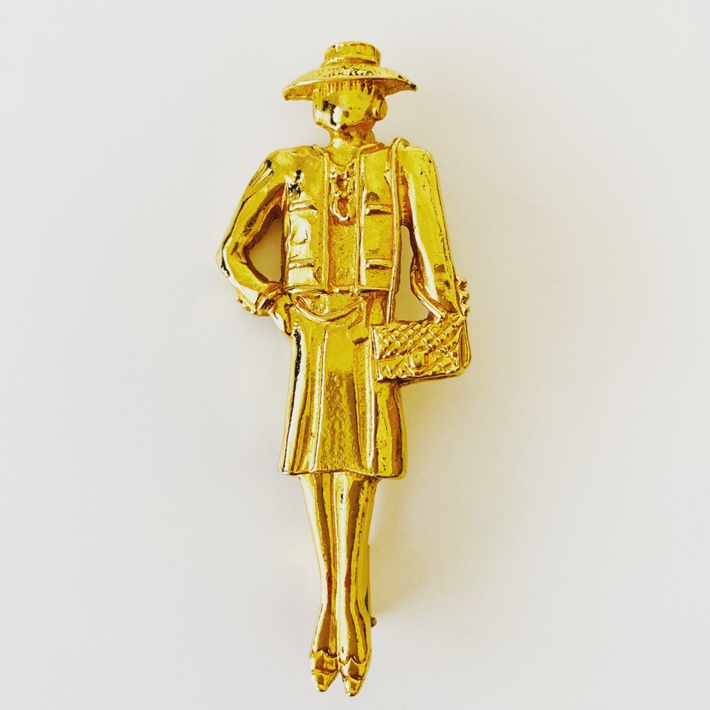 Coco Chanel mademoiselle Pin brooch